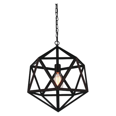 Cwi Lighting One Light Down Mini Pendant With Black Finish 9603P13-1-101
